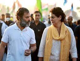 Priyanka & Rahul on MP visit