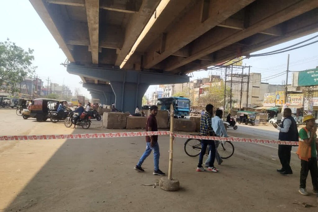 Chandra Maurya Chowk Closed