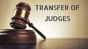 Transfer of judges