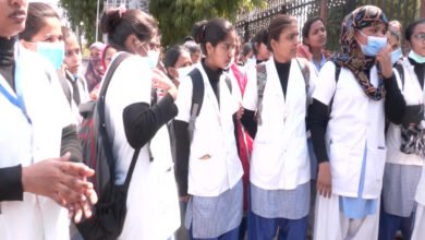 Nursing Students Protest