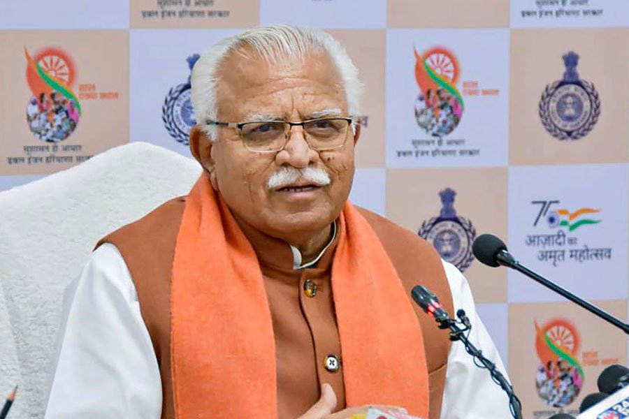 Haryana Chief Minister Manohar Lal Khattar