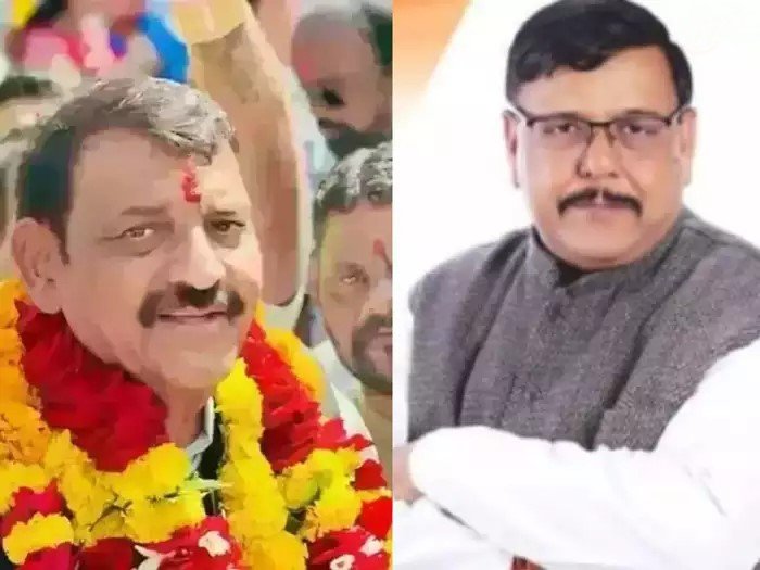 Congress leader Pankaj Sanghvi and Antar Singh joined BJP