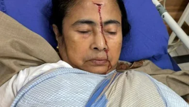 Mamata Banerjee suffered serious injuries,